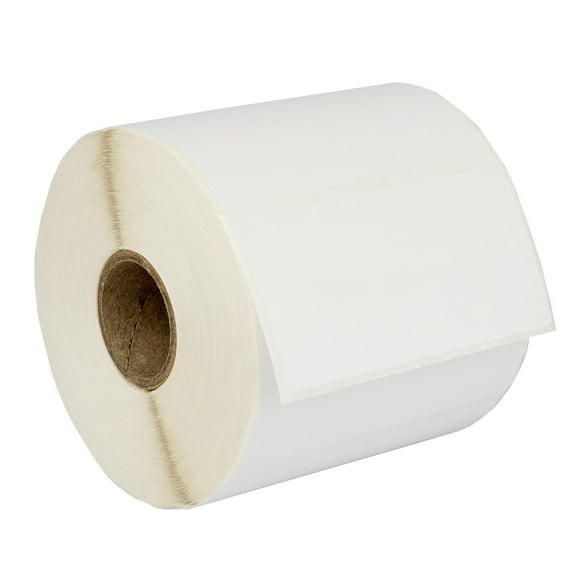 HOUSELABELS 3" x 1.5" Multipurpose Labels on 1" Core Compatible With Zebra and Rollo Printers, 1 Roll / 950 Labels per Roll
