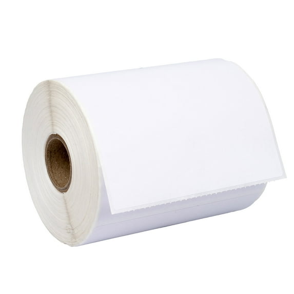 HOUSELABELS 4" x 5" Multipurpose Labels on 1" Core Compatible With Zebra and Rollo Printers, 20 Rolls / 300 Labels per Roll