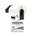 thumbnail image 1 of HOUSELABELS Compatible with DK-1247 Replacement Roll for Brother QL Label Printers; 180 Large Shipping Labels; 4.07" x 6.4" (103mm*163mm) with 1 REUSABLE CARTRIDGE - 7 Rolls, 1 of 7
