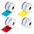 thumbnail image 2 of Smoothprinting DK-2205 Continuous Paper Label Roll - 2.4" X 100ft For Brother QL-800 2 of 6