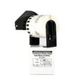 thumbnail image 1 of HOUSELABELS Compatible with DK-2251 Replacement Roll for Brother QL Label Printers; Continuous Length Labels; Black/Red Label on White Paper Tape; 2-4/9" x 50 feet with PRELOADED CARTRIDGE - 10 Rolls, 1 of 9