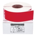 thumbnail image 1 of HOUSELABELS Compatible DYMO 30252 RED Address Labels (1-1/8" x 3-1/2"), strong permanent adhesive, compatible with DYMO LW 450, 4XL, Rollo & Zebra Desktop Printers, 16 Rolls /5600 Labels, 1 of 9