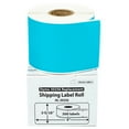 thumbnail image 1 of HOUSELABELS Compatible DYMO 30256 BLUE Shipping Labels (2-5/16" x 4"), strong permanent adhesive, compatible with DYMO LW 450, 4XL, Rollo & Zebra Desktop Printers, 50 Rolls /15000 Labels, 1 of 9
