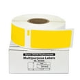 thumbnail image 1 of HOUSELABELS Compatible DYMO 30336 YELLOW Multipurpose Labels (1" x 2-1/8"), strong permanent adhesive, compatible with DYMO LW 450, 4XL, Rollo & Zebra Desktop Printers, 24 Rolls /12000 Labels, 1 of 9