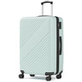 thumbnail image 1 of HOUSNIFLEX 24 Inch Checked Luggage, Lightweight Expandable Suitcase with TSA Lock, 360° Spinner Wheels for Travel, Green, 1 of 9