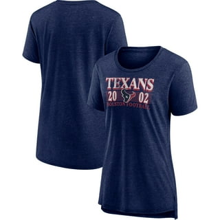 Women's WEAR by Erin Andrews White/Navy Houston Texans Plus Size