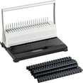 thumbnail image 1 of HOUYEE Binding Machine, 19 Holes, 450 Sheets, Comb Binding Machines with 50 PCS 1/2" Comb Binding Spines, Comb Binder Machine for Letter Size Paper，Adjustable Margin, 1 of 6