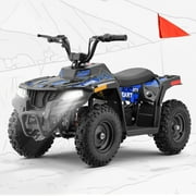 HOVER HEART Electric Dirt Quad, 36V 500W 4-Wheeler, Dual Suspensions, Age 13+