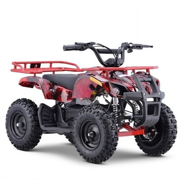HOVER HEART Electric Dirt Quad, 36V 500W 4-Wheeler, Dual Suspensions, Age 13 