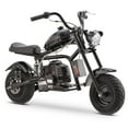 thumbnail image 1 of HOVER HEART Gas Mini Chopper Bike, DB003 Model 49.4 CC 2-Stroke Dirt Bike with Rear Shock Absorber, Headlight, Metal Frame, Rear Disc Brakes, Max Load 165Lbs, Up to 20Mph, EPA Approved, 1 of 9