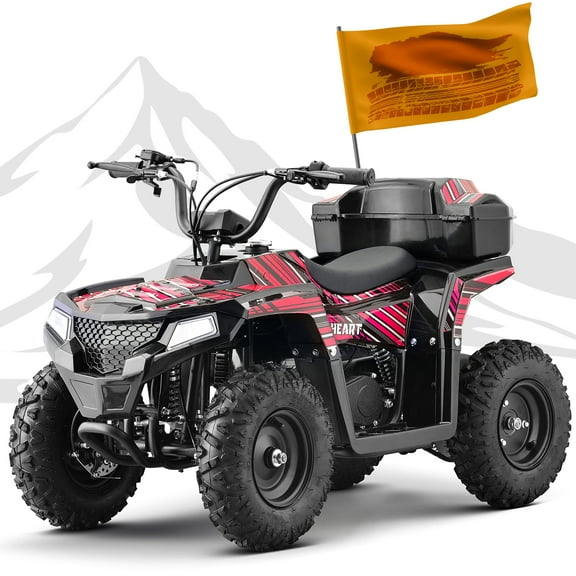HOVERHEART 40 cc Trail Runner Ride-On Buggy – Dual-Speed Off-Roader, Parent Speed Key, 10-15.5 mph, Red
