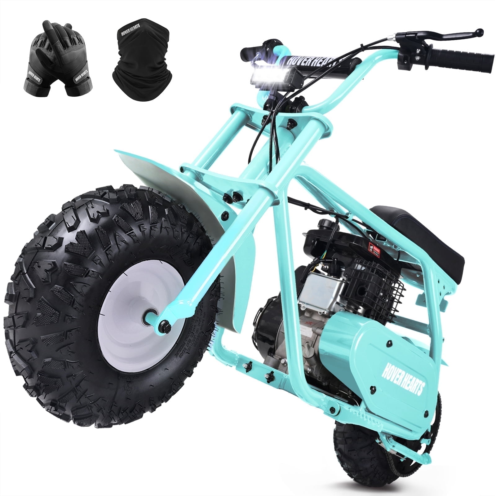 HOVERHEART Gas Mountain Bike, 105cc 4-Stroke Gas Powered Off Road