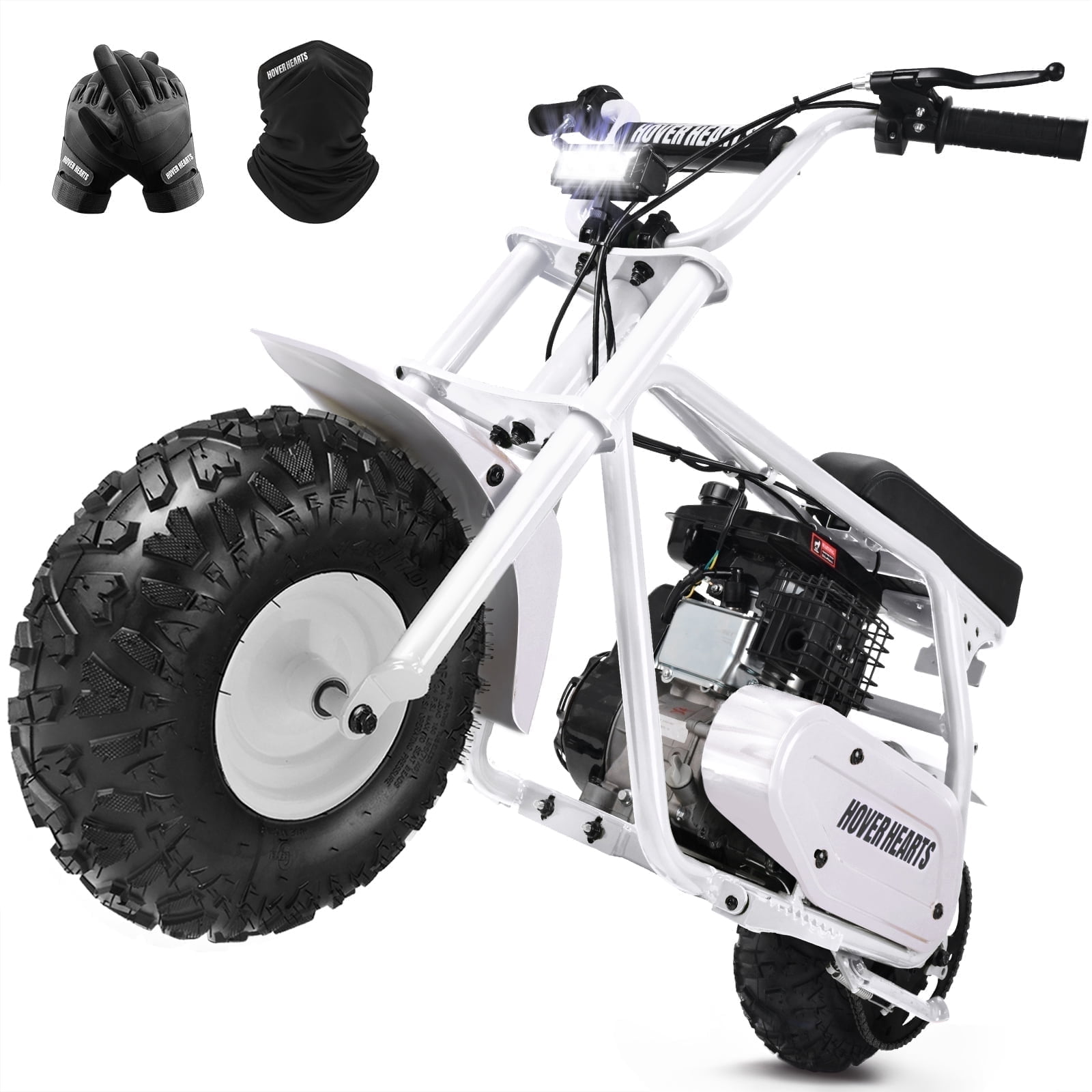 HOVERHEART Gas Mountain Bike, 105cc 4-Stroke Gas Powered Off Road