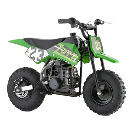 HOVERHEART Mini Kid Dirt Bike, Motorcycle Dimensions 38''L x 22''W x 26''H, 50 CC 2-Stroke Dirt Bike With Off-Road Tire, W/ EPA Approved Gas Powered Engine for Kids over Age 8 (Model: DB02)