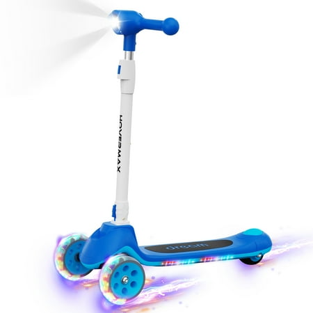 HOVERMAX 3-Wheel Kids Scooter - Lean-to-Steer Technology, Adjustable Height Handlebar, Scooter for Boys & Girls Ages 3+
