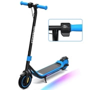 HOVERMAX Kids Electric Scooter - Ages 6-12, 10mph, 9.3mi Range w/ 7-Color Lights & 7" Tires
