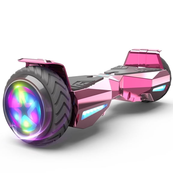 HOVERSTAR Hoverboard All-Terrain Self-Balancing Scooter with LED Lights & 400W Motor,Electric Scooter for Kids Board,Electric Scooter with Bluetooth Speakers, Kids Scooter with 9MPH Max Speed