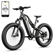 HOVSCO Electric Bike, 750W Motor, 28MPH Pedal Assist, 26 Fat Tire E Mountain Bike, Hydraulic Disc Brakes, 48V 15AH Tested to UL 2849 Standard by SGS