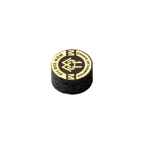HOW Pool Cue Tip Billiard Stick Tip, Black 8 Professional Tip, Pig Skin, Official Store, 14mm