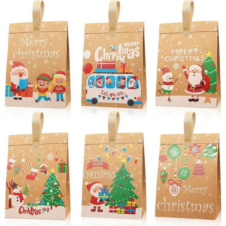 Christmas paper sweet bags hotsell