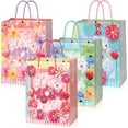 thumbnail image 1 of HOWAF Mother's Day Gift Bags, 12pcs Happy Mother's Day Treat Bags with Handle for Mom's Birthday Gift Wrapping Supplies, Floral Candy Bags, I Love You Mom Goodie Bags for Party Decorations, 1 of 7
