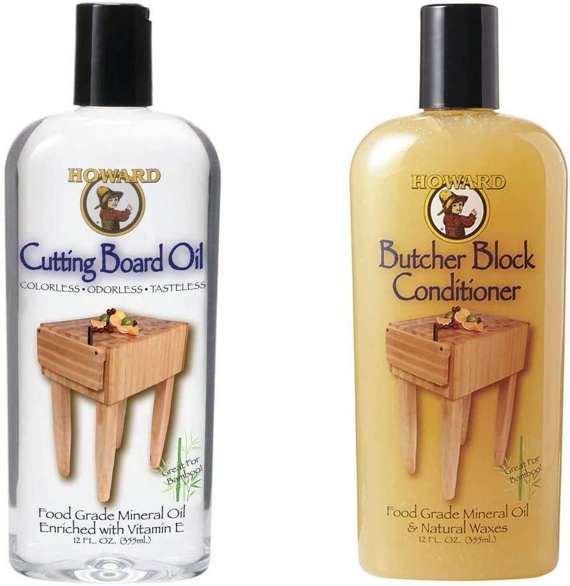 HOWARD Butcher Block Conditioner and Cutting Board Oil, Food Grade