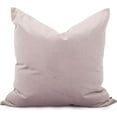 thumbnail image 1 of HOWARD ELLIOTT BELLA Throw Pillow 24x24 Pastel Rose Pink Down Insert Polyester, 1 of 4