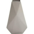 thumbnail image 1 of HOWARD ELLIOTT GEO Vase Contemporary European Medium Matte Stone Ceramic Padded, 1 of 4