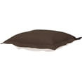 thumbnail image 1 of HOWARD ELLIOTT Pouf Ottoman Cushion Chocolate Brown Seascape Sunbrella Acrylic, 1 of 7