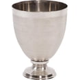 thumbnail image 1 of HOWARD ELLIOTT Vase Regal Goblet Large Textured Silver Aluminum, 1 of 3