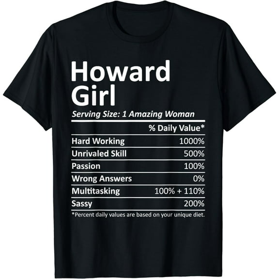 HOWARD GIRL WI WISCONSIN Funny City Home Roots USA Gift T-Shirt