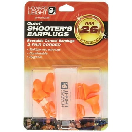 HOWARD LEIGHT MULTIPLE USE QUIET EARPLUGS 26 DB ORANGE