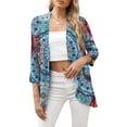 thumbnail image 1 of HOWCOME Lightweight Open Front 3/4 Sleeve Womens Cardigan Sweaters, 1 of 5