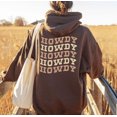thumbnail image 1 of HOWDY Graphic Unisex Fleece Hooded Sweatshirt, 1 of 10