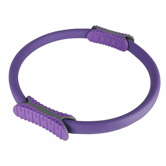 HOWEN Pilates Ring Hip Circle Yoga Circle Fitness Resistance Band Strength Training Stretching Movement,Purple