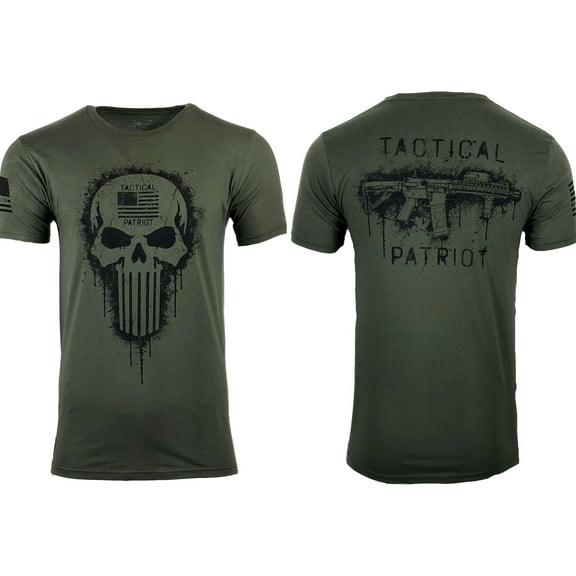 HOWITZER Clothing Men's T-Shirt TACTICAL PATRIOT Black Label