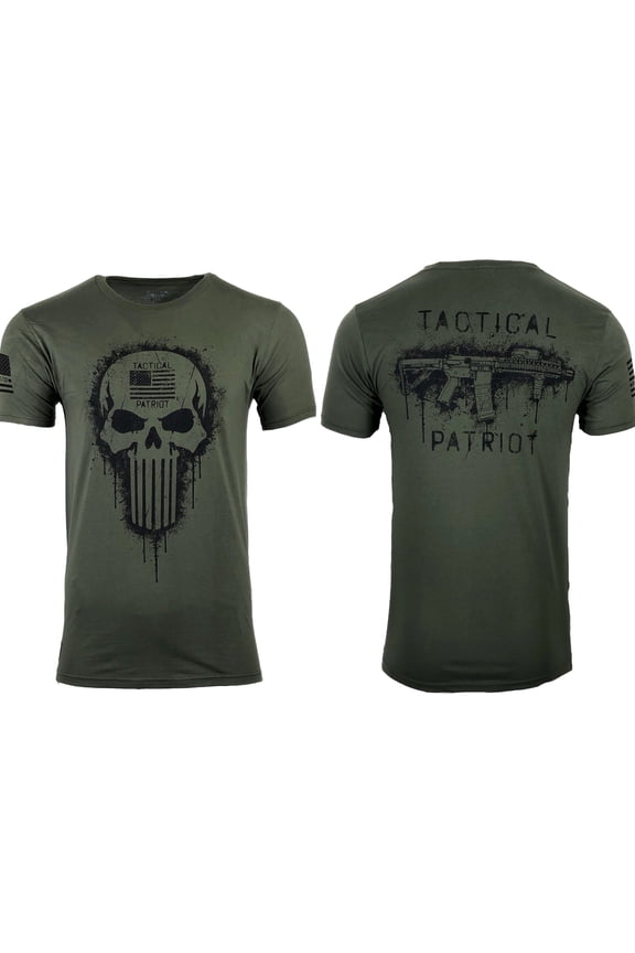 Clothing Men's T-Shirt TACTICAL PATRIOT Black Label