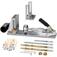 HOWOD Pocket Hole Jig Kit, Professional and Upgraded AllMetal Pocket