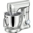 thumbnail image 1 of HOWORK Electric Stand Mixer, 5QT Multifunctional with Dough Hook, Wire Whip & Beater, Silver, 1 of 12