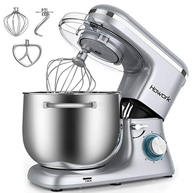 HOWORK Stand Mixer, 8 45 QT Bowl 660W Food Mixer Review, Easy to use 