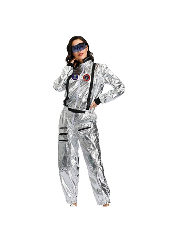 Adult Halloween Costumes Astronaut Space Suit Unisex Space Role Play Cosplay Outfit For Stage Performance Party Event Halloween Costumes XXL