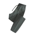 thumbnail image 1 of HOWPAY Athletic Pants for Women Stretch Breathable Casual Pant Elastic Waist Trousers with Pockets Solid Color Drawstring Running Sweatpants Army Green M, 1 of 4