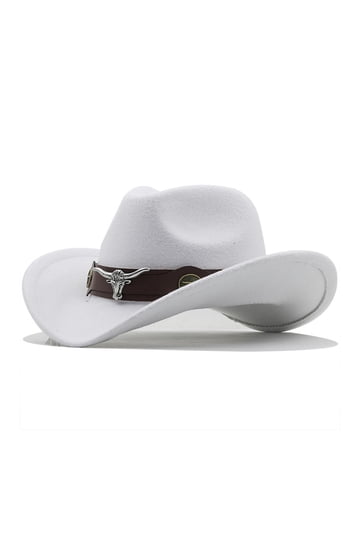 Womens Cowboy Hats in Womens Hats | White - Walmart.com display picture 2