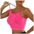 thumbnail image 1 of HOWPAY Full Coverage Bras for Women No Underwire Push up Smooth Wireless Supportive Sports Stretch Pullover Bralettes Comfortable Soft T-Shirt Bra Hot Pink M, 1 of 6