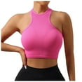 thumbnail image 1 of HOWPAY Full Coverage Bras for Women Push up No Underwire Wireless Supportive Stretch Sports Pullover Tank Tops Comfortable Soft Underwear Red M, 1 of 8