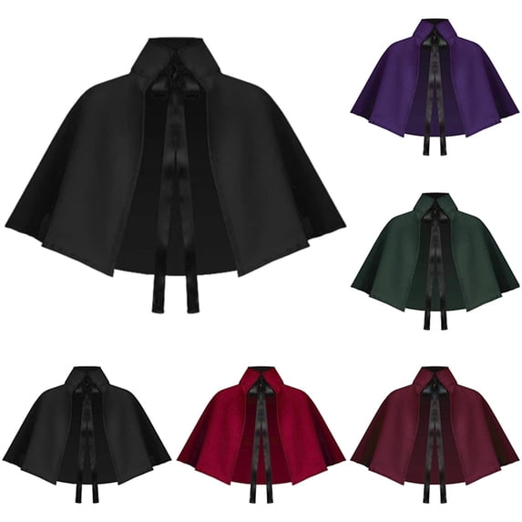 HOWPAY Halloween Capes For Adults Thin Hooded Cloak Cape Unisex Spring Fall Role Play Cosplay Outfit For Stage Performance Party Halloween Costumes One Size