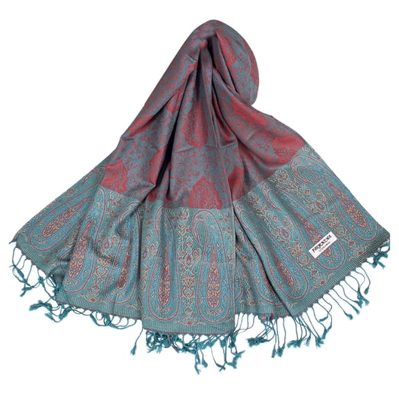 HOWPAY Lightweight Scarf for Women Floral Print Long Soft Thick Shawl Wraps Classical Warm Oversized Blanket Cold Weather Causal Cozy Fall Winter Scarves