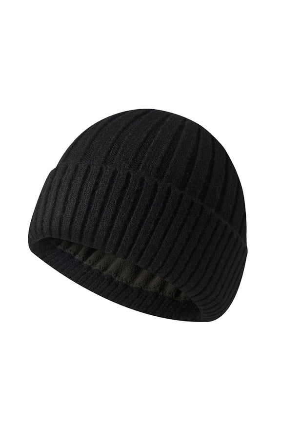 Slouchy Beanie for Men Women Oversized Windproof Solid Color Knitted Winter Hats for Cold Weather Soft Warm Unisex Skull Caps