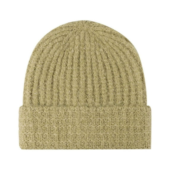 HOWPAY Winter Beanie for Men Slouchy Stretchy Knitted Solid Color Windproof Pullover Hats Soft Warm Ski Stocking Cap for Cold Weather