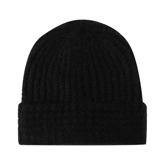 HOWPAY Winter Beanie for Men Slouchy Stretchy Knitted Solid Color Windproof Pullover Hats Soft Warm Ski Stocking Cap for Cold Weather